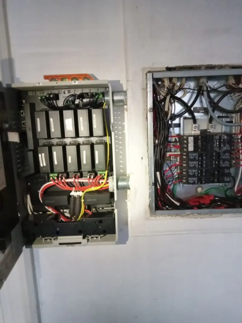 Electrical panel upgrade completed for Electrical Inspection in Mounds View